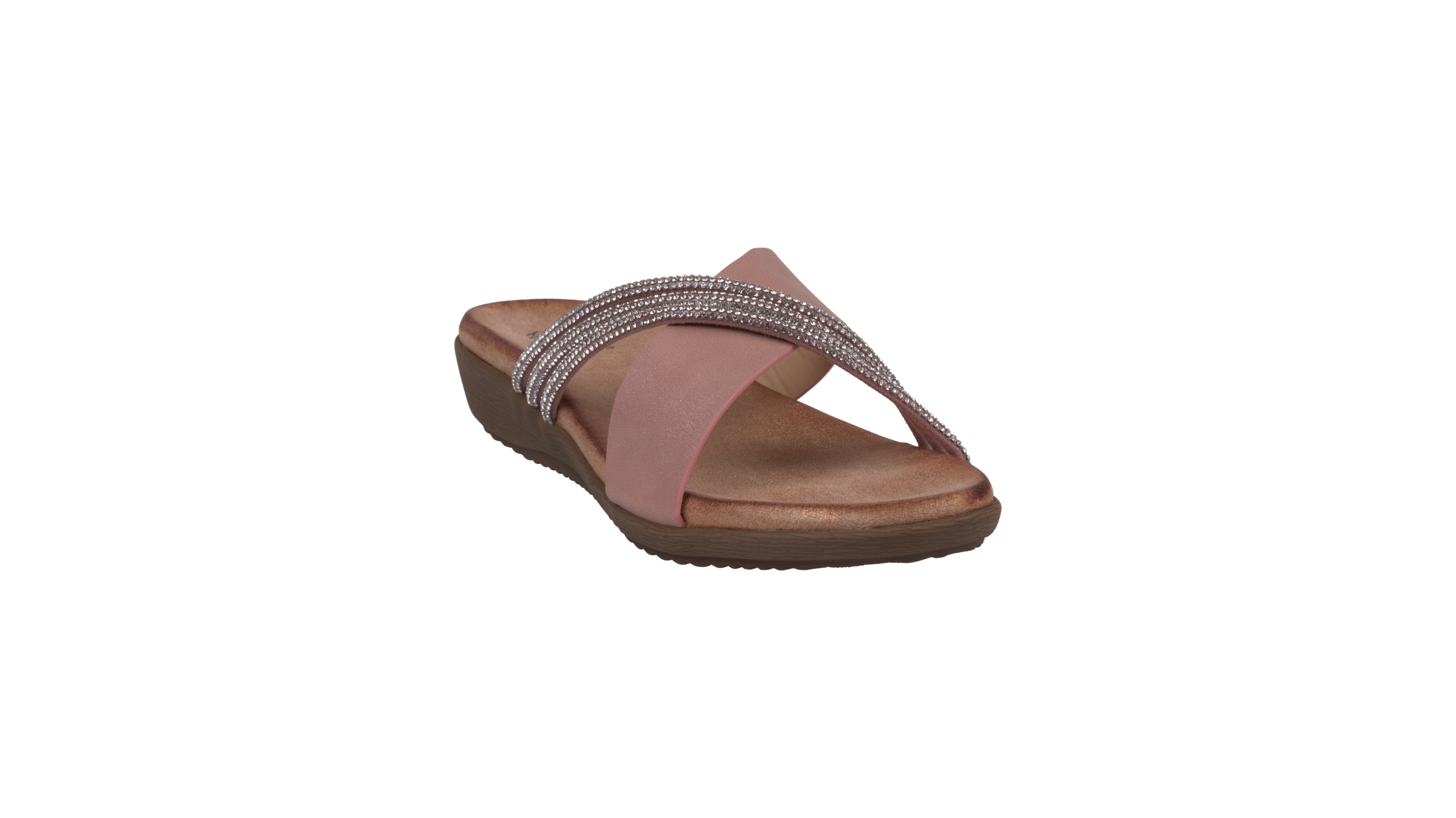 Gc Shoes Women's Iris Embellished Asymmetrical Flat Sandals