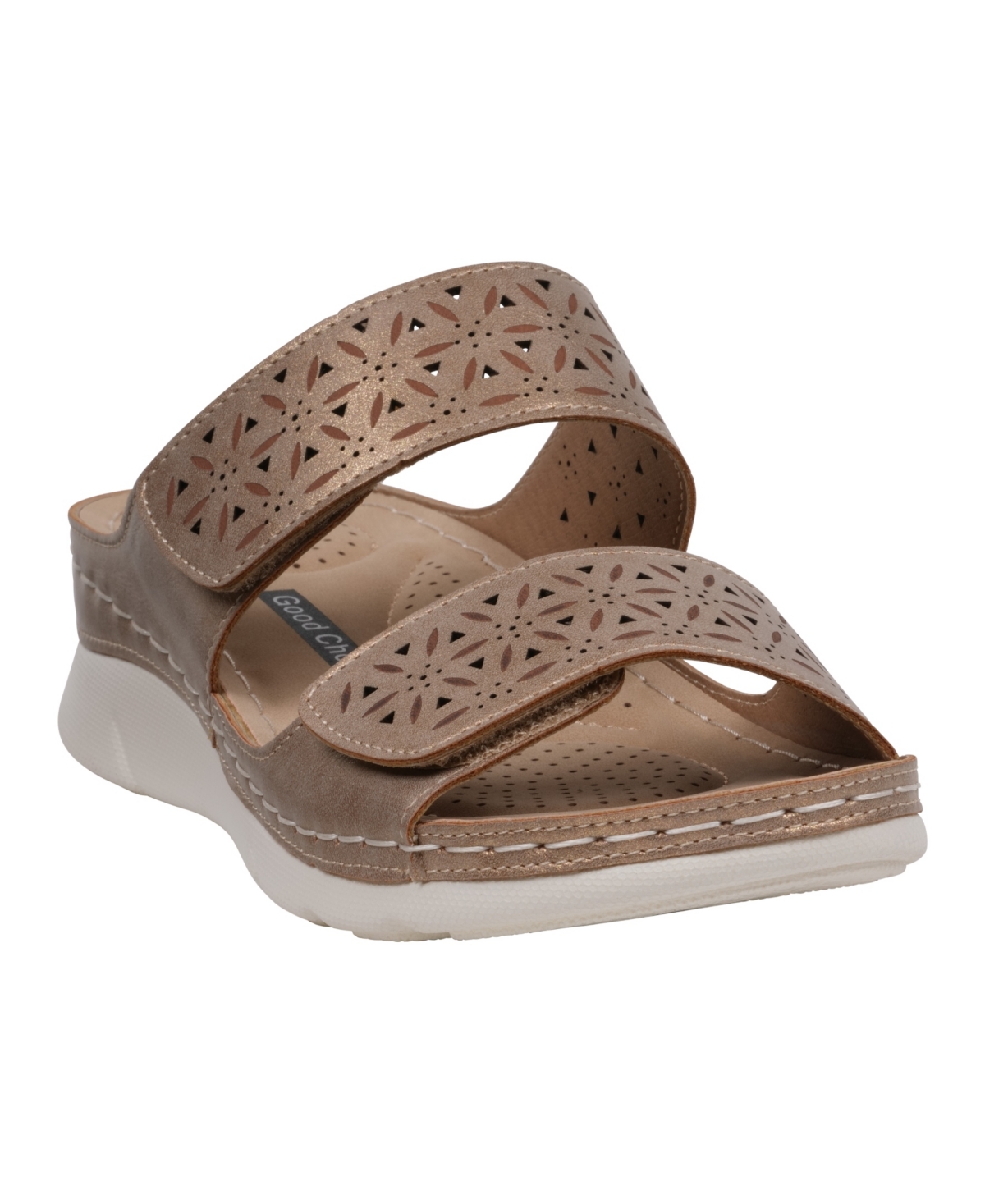 Gc Shoes Verna Slide Sandal In Bronze