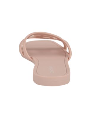 Women's Yoana Logo Slip-On Jelly Flat Sandals