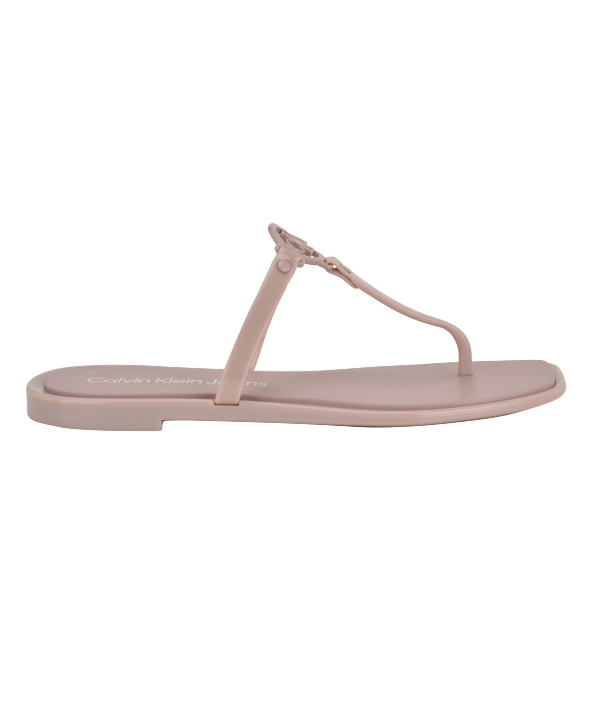 Calvin Klein Edhen Flip Flop In Light Dusty Pink