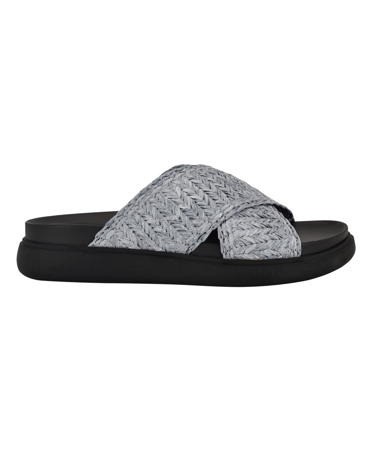 Calvin Klein Pacen Slide Sandal In Blue