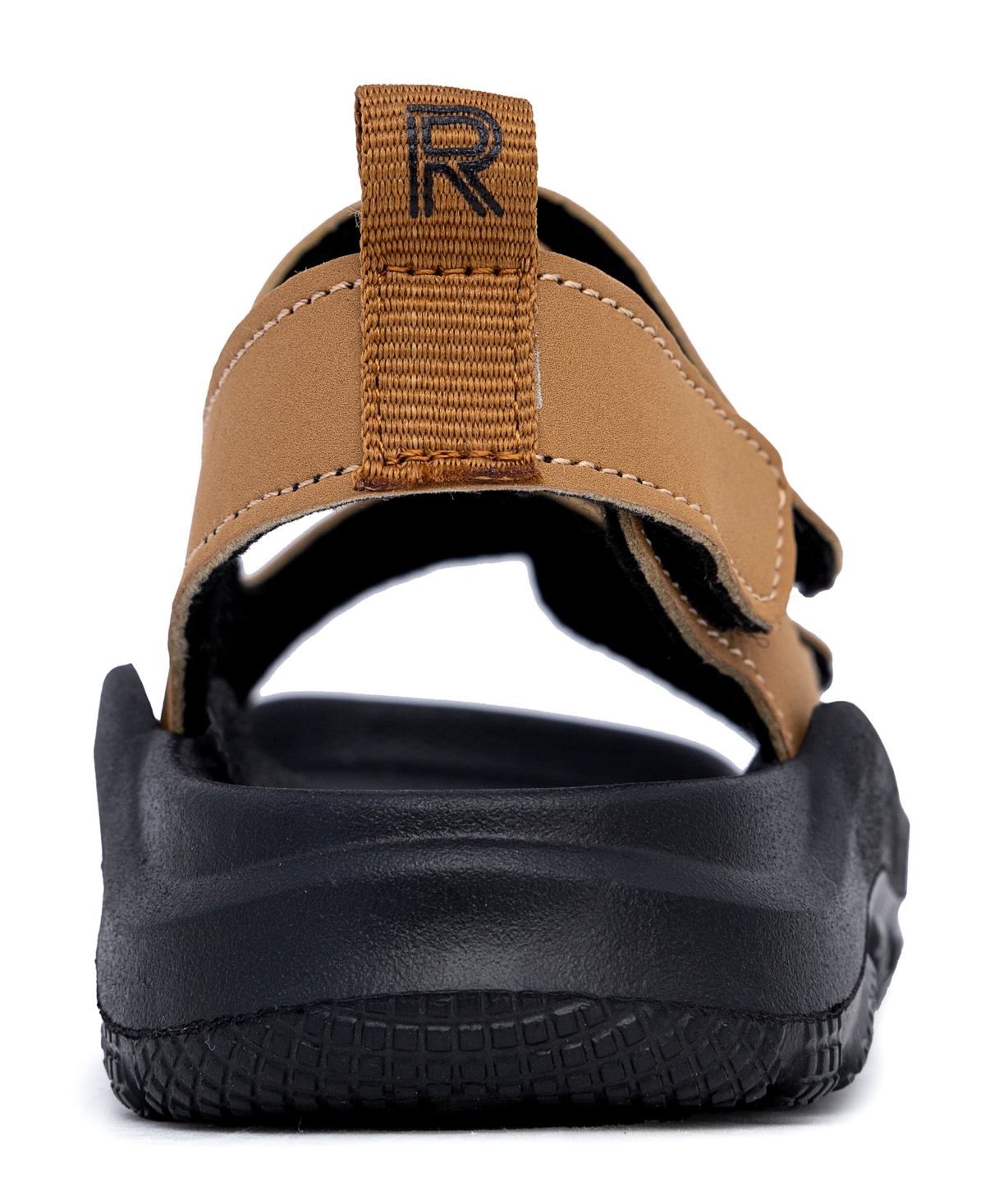 Rockport Little And Big Boys Rk Quillen Flat Sandal In Brown,black