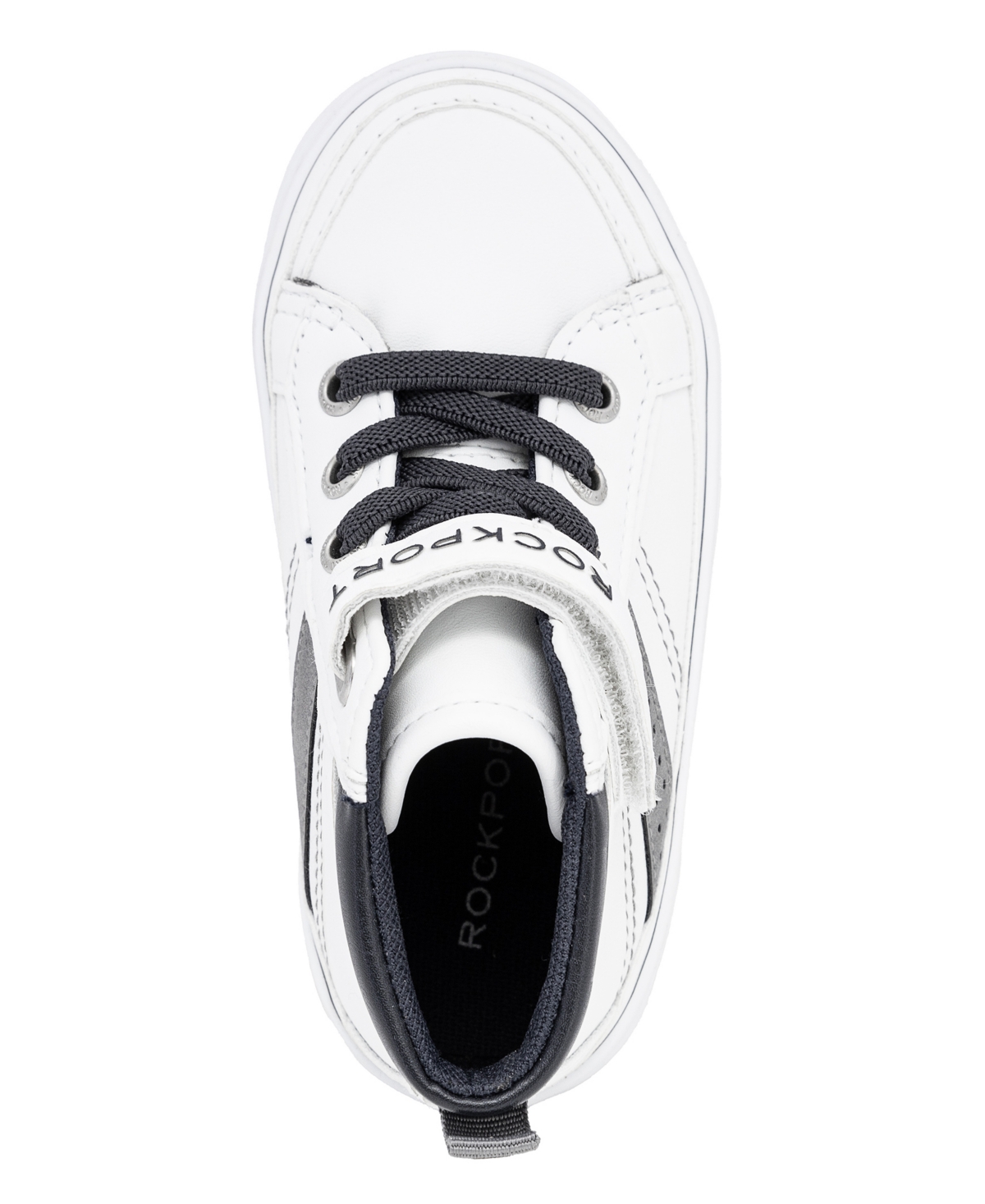 Rockport Toddler And Little Boys Gavin Casual Sneakers In White Gray Multi