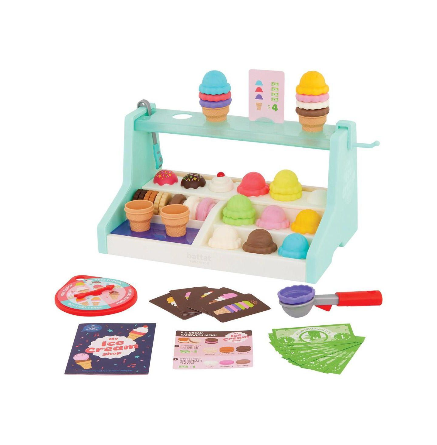 Детская игрушка Battat My Ice Cream Shop Playset, цвет: Разноцветный — фото 1