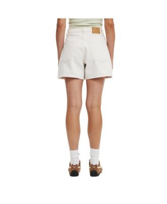 Женские джинсовые шорты из хлопка с высокой талией 90-х годов