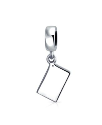 Ювелирные изделия Bling, Бухгалтер, Математик, Калькулятор, Шарм из бисера, Окисленное Серебро 925 пробы, подходит для европейского браслета