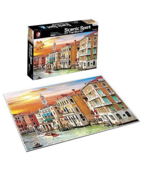 Детский пазл Shantou South Toys Factory Scenic Spot of the World Venice 500 Piece Puzzle, от 8 лет