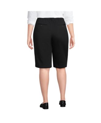 Классические хлопчатобумажные шорты Lands' End Plus размера 12 дюймов