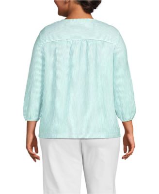 Облегающий топ большого размера Lands' End Plus