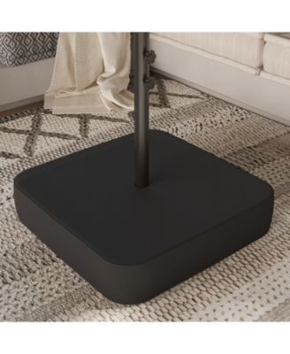 15 ft. Large Market Double Sided Umbrella Outdoor Patio Umbrella in Blue with Crank Handle, for Poolside Lawn Garden