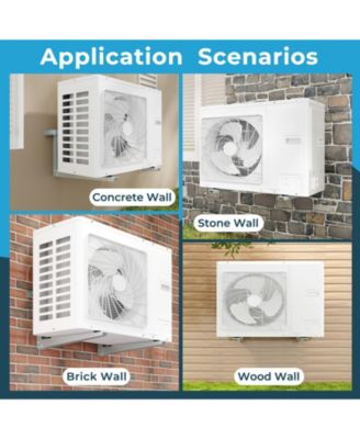 Mini Split Wall Mounting Bracket for 12000-24000 BTU Universal Ductless AC