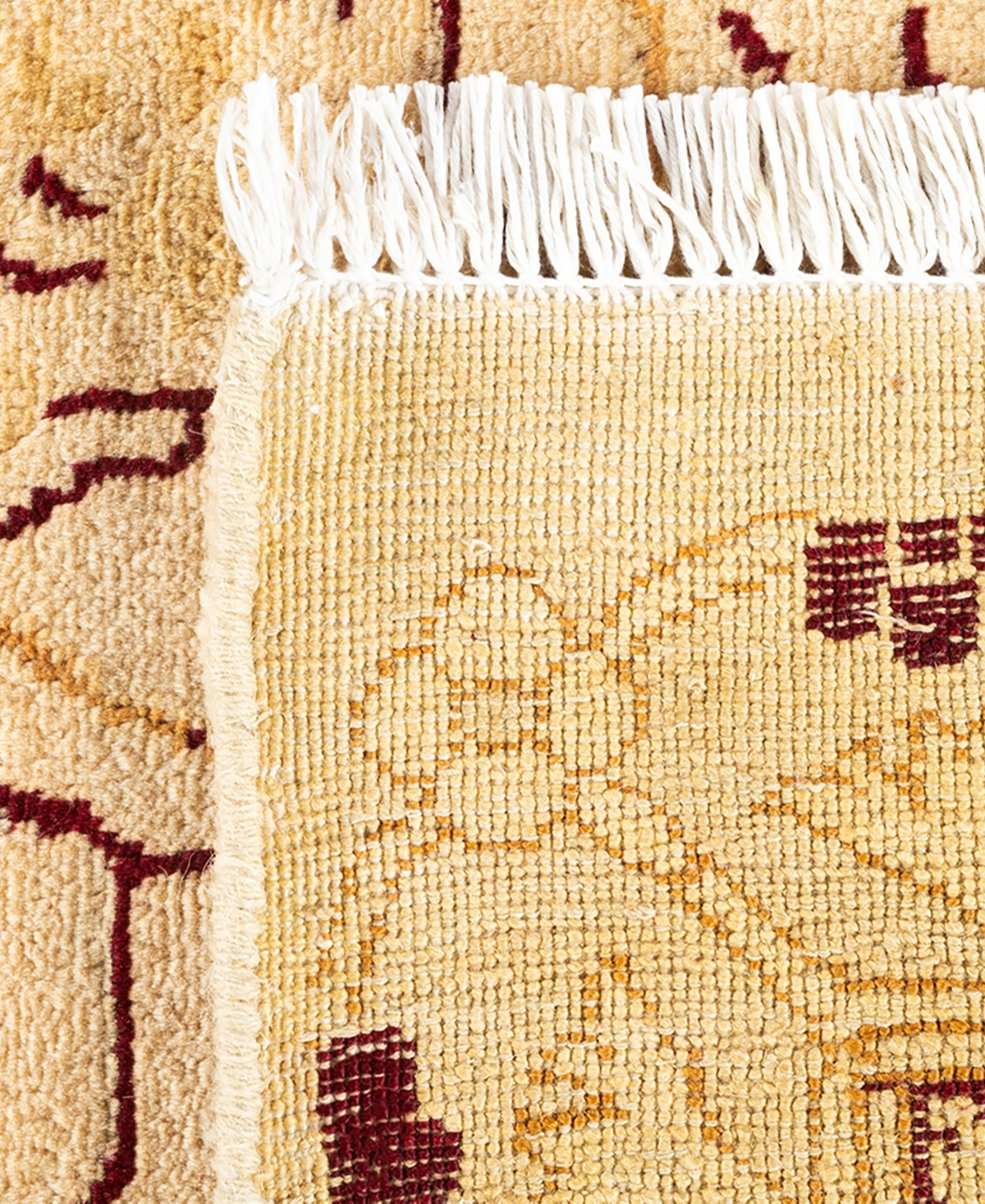 Adorn Hand Woven Rugs Mogul M1202 9'x11'10'' Area Rug In Ivory
