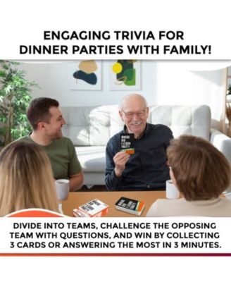 Trivia Card Game  for Adults, Teens, and Families – Trivia Cards with Answers