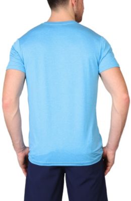 Men's Solid Melange Performance Tee