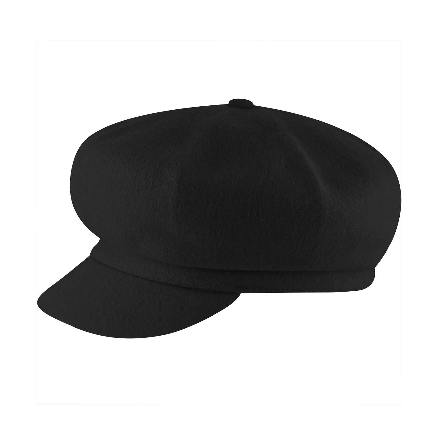 Мужские головные уборы Kangol Wool Spitfire Newsboy, цвет: Чёрный — фото 1