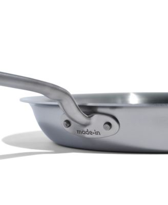 Stainless Steel Clad 12" Fry Pan