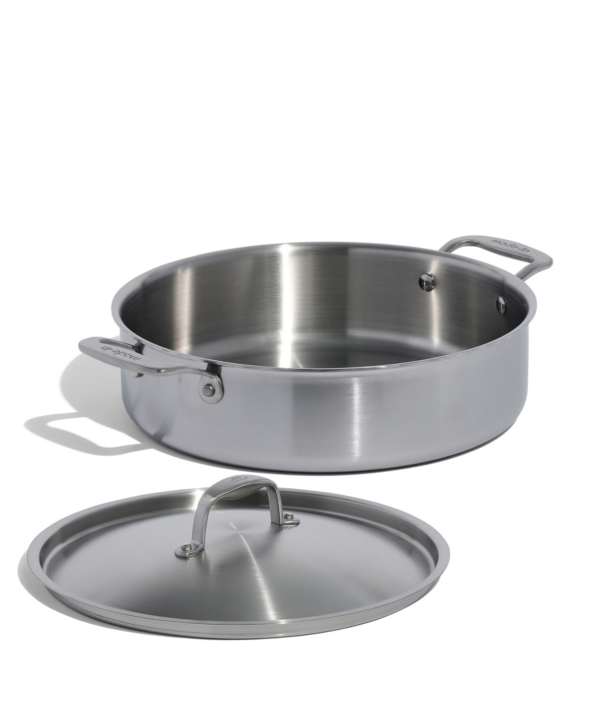 Made In Stainless Steel Clad 6-quart Rondeau With Lid