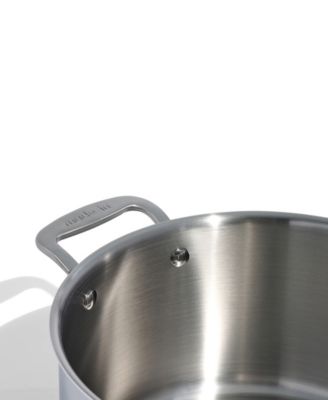 Stainless Steel Clad 8-Quart Stock Pot with Lid