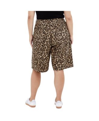 ГОРОДСКОЙ ШИК Плюс Размер с принтом Лии Джорт