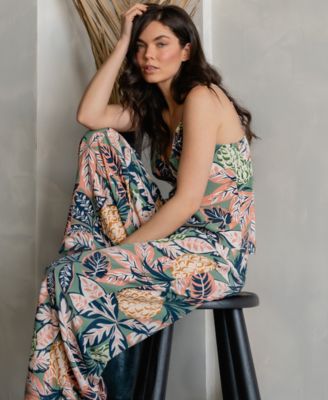 Women's Floral Cami Pant Lounge Set