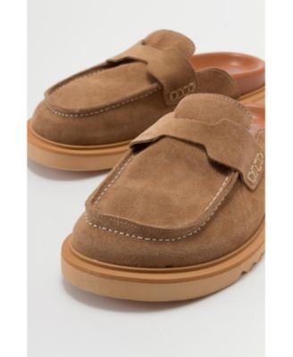 Women's Laven Suede Leather Clogs