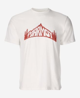 Мужская футболка Marmot's Peaks and Trees с коротким рукавом