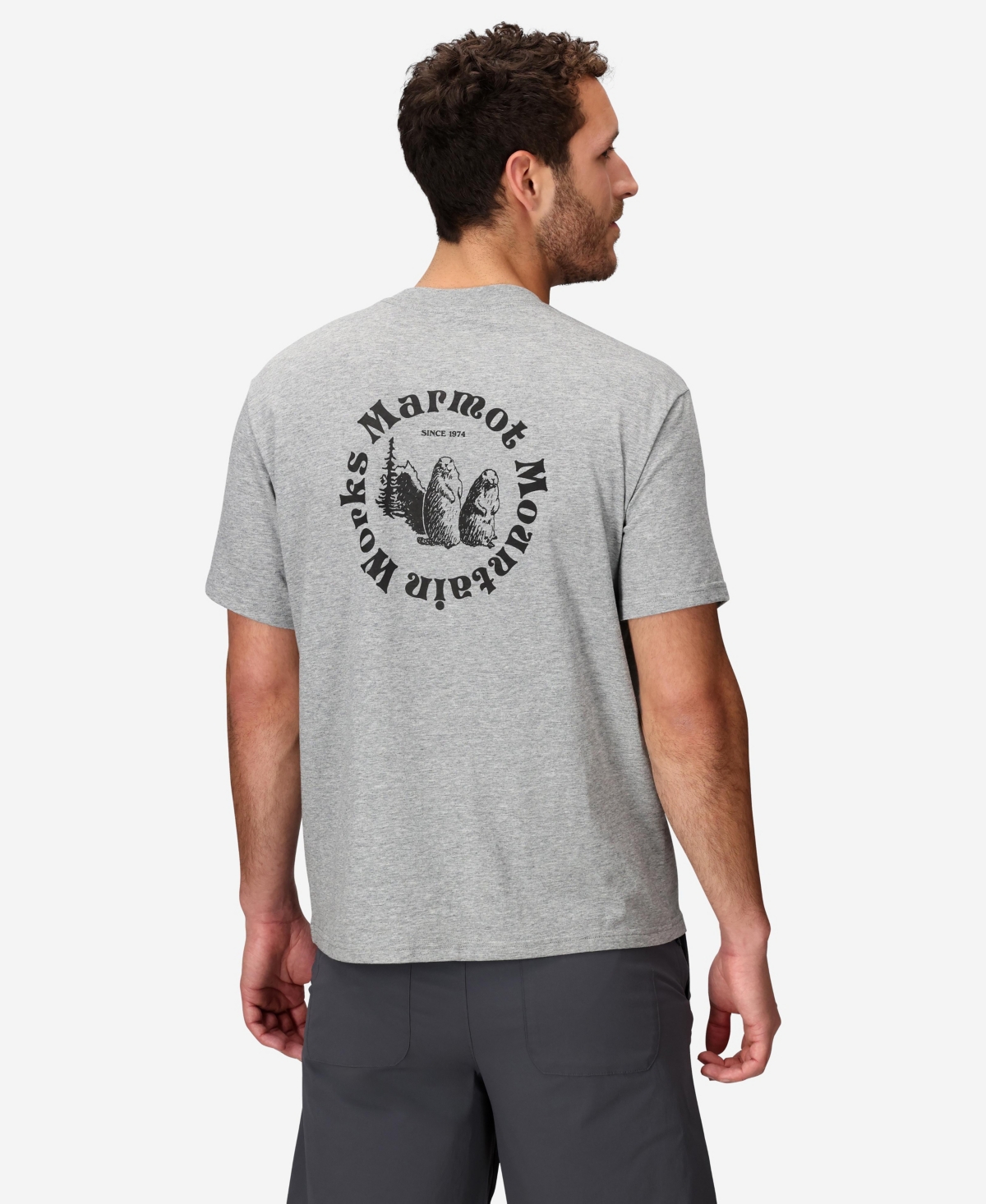 Men's Mmw Circle Short Sleeve T-Shirt - Ginger blossom