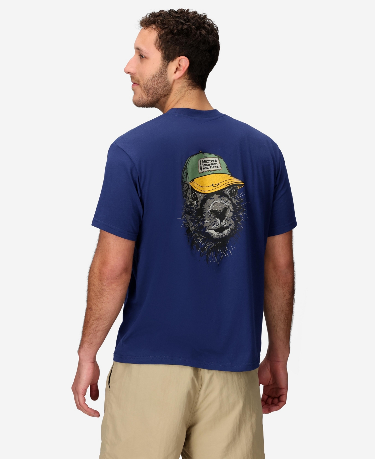 Men's Trucker Marty Short Sleeve T-Shirt - Arctic navy