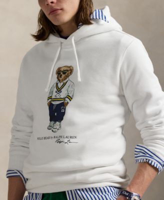 Men's Polo Bear Fleece Hoodie