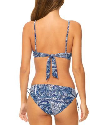 Juniors Pisces Bikini Top Sweet Side Tie Bikini Bottoms