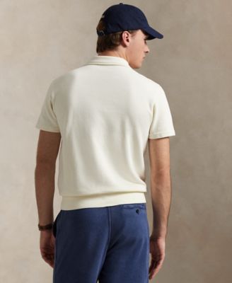 Мужская флисовая толстовка-поло Polo Ralph Lauren с отложным воротником