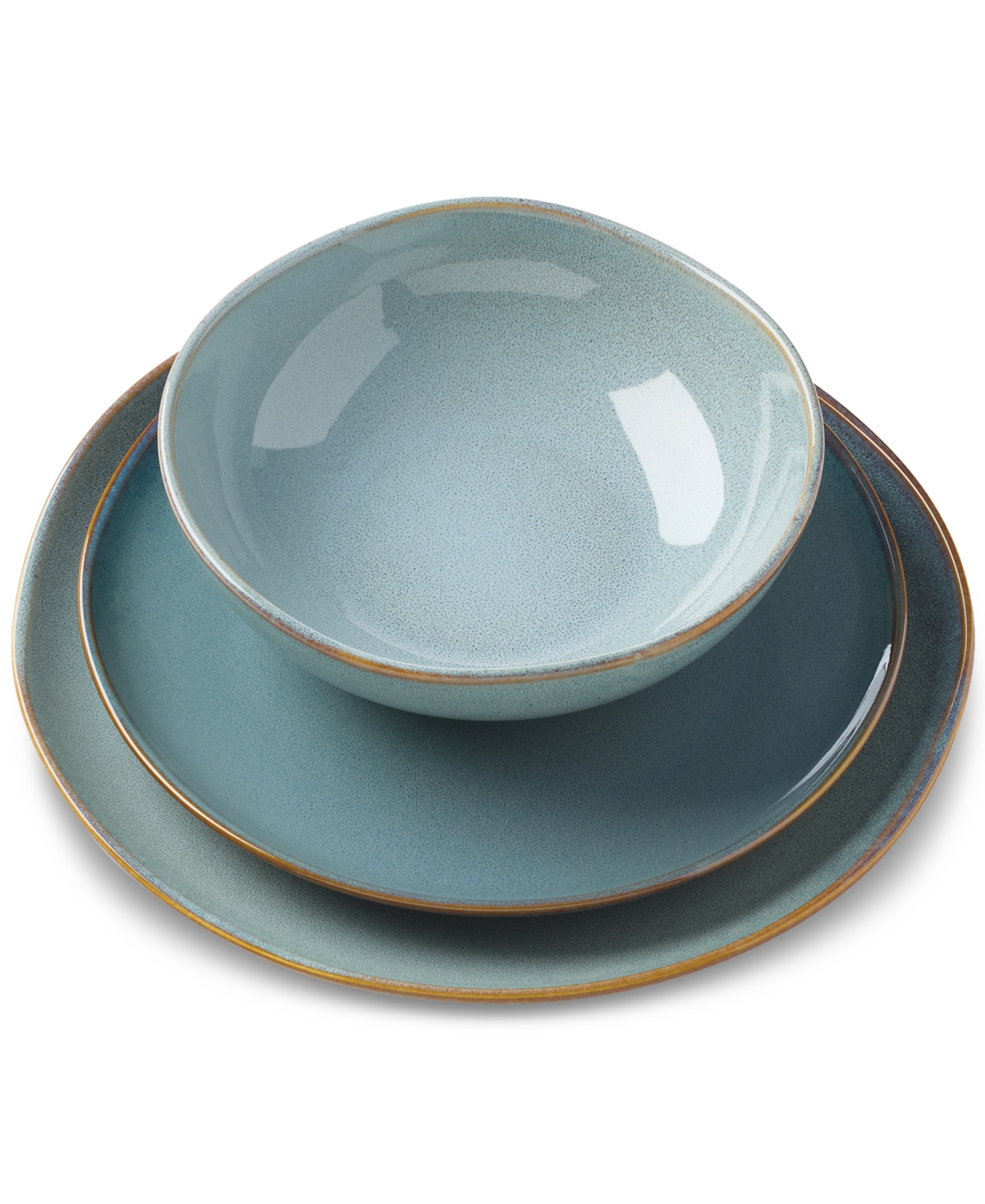 Oneida Organic Shades 12 Pc. Dinnerware Set, Service for 4