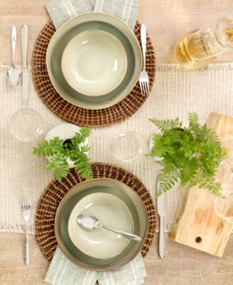 Organic Shades 12 Pc. Dinnerware Set, Service for 4