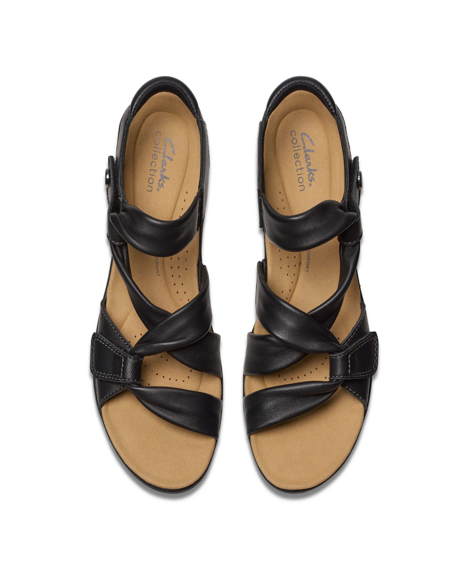 Collection Women's Laurieann Bell Round Toe Flat Sandals