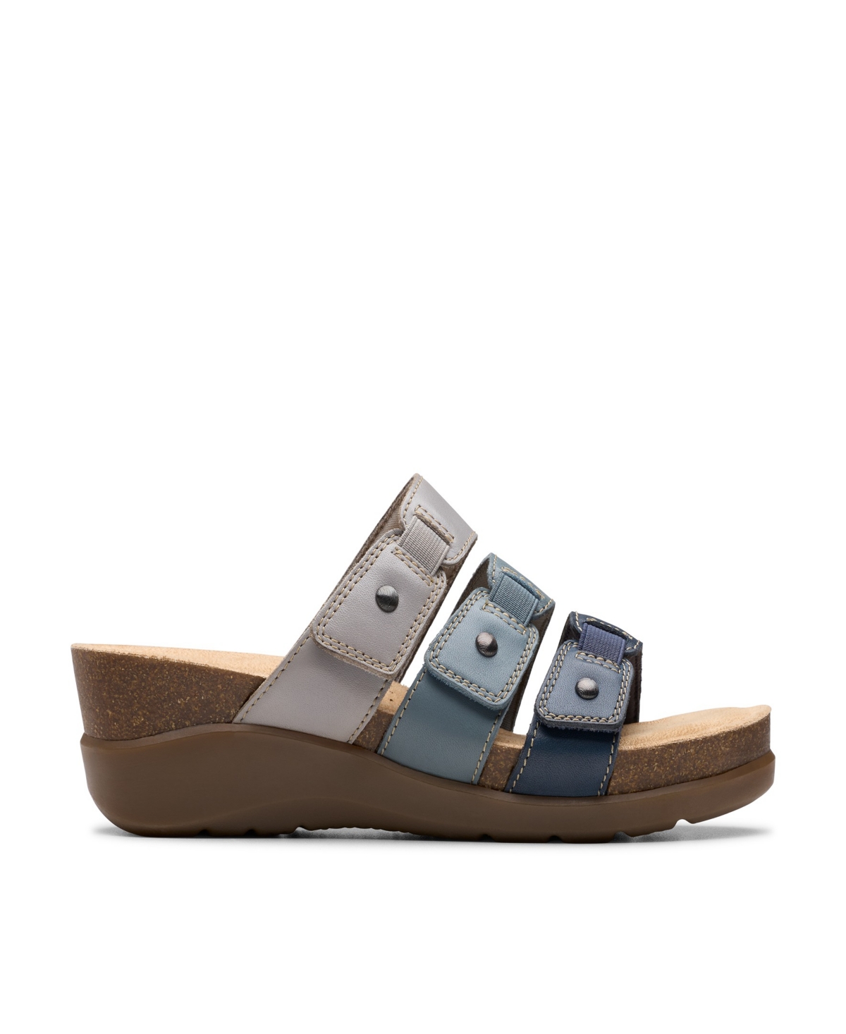 Clarks Collection Women's Calenne Lily Wedge Sandals