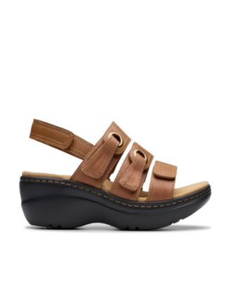 Merliah2 Bali Wedge Leather Casual Sandals