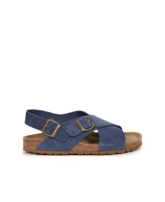 Crossover Wedge Sandal