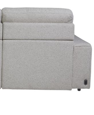 Frandlyn 2-Pc. Fabric Power Sliding Sofa, Exclusively at Macy's