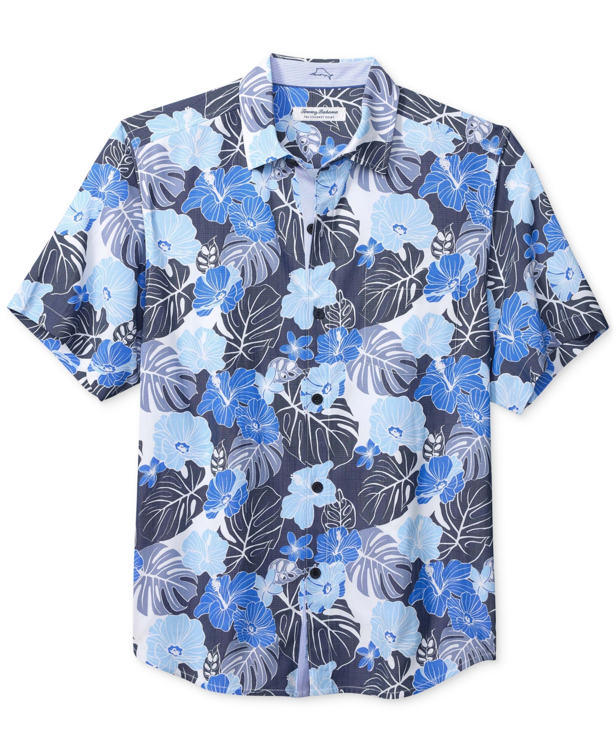 Tommy Bahama Men's Coastal Cool Azul Escape Short Sleeve Button-front Shirt