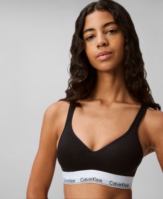 Calvin Klein - Modern Medium-Impact Logo Sports Bralette QF1654