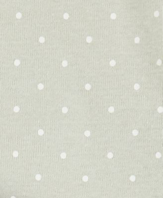 Baby Girls 5-Pk. Cotton Floral Polka-Dot Short-Sleeve Bodysuits