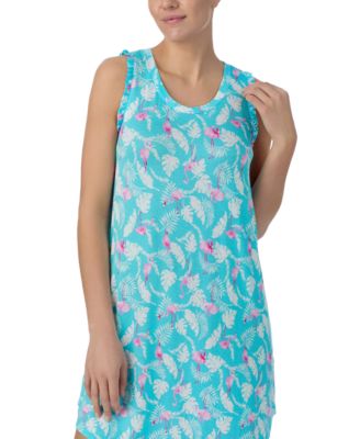 Женская сорочка без рукавов с принтом от Ellen Tracy