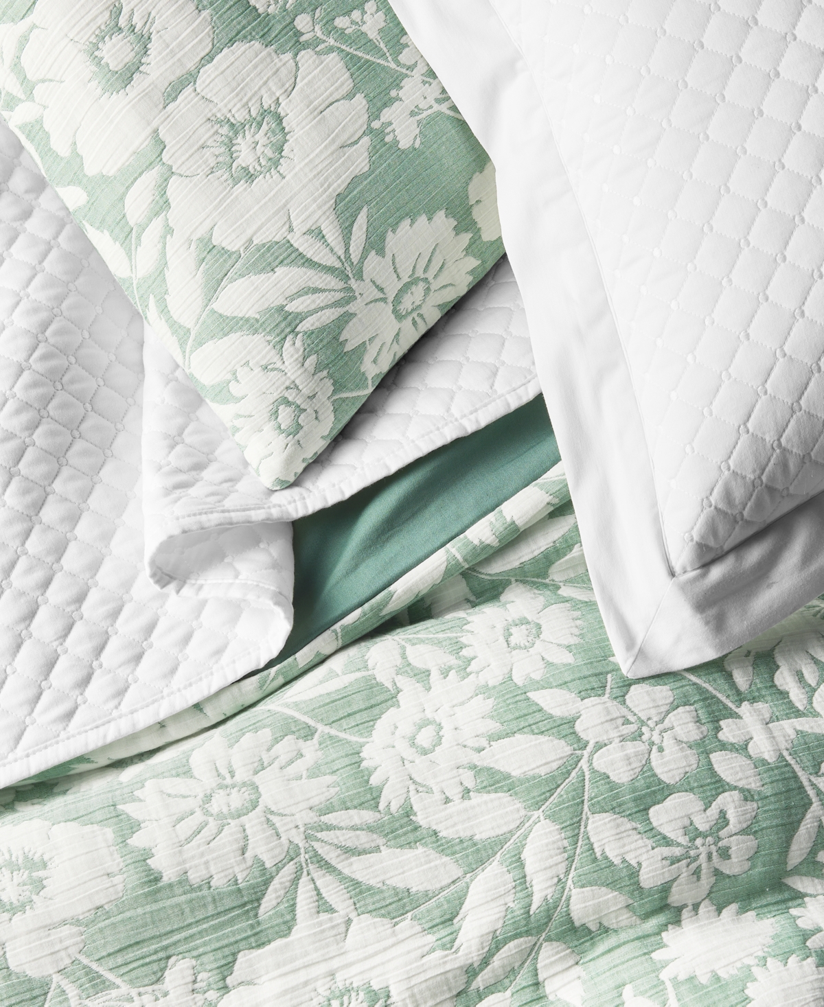 Charter Club Silhouette Floral 3-Pc. Duvet Cover Set, King, Exclusively at Macy's