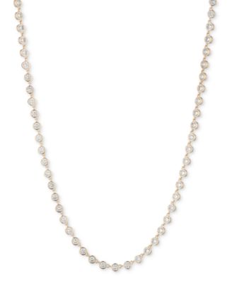 Теннисное колье Lauren Ralph Lauren с кубическим цирконием, удлинитель 16 дюймов + 3 дюйма