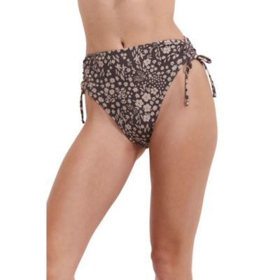 Женские плавки Flirrt Gottex Bella Flora с регулируемой посадкой на высокой подошве