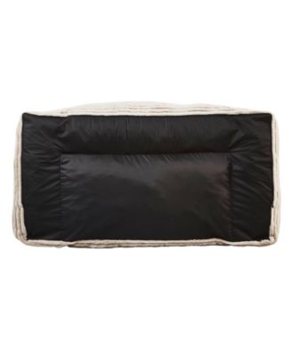 26" Corduroy Foam Bean Bag Sofa