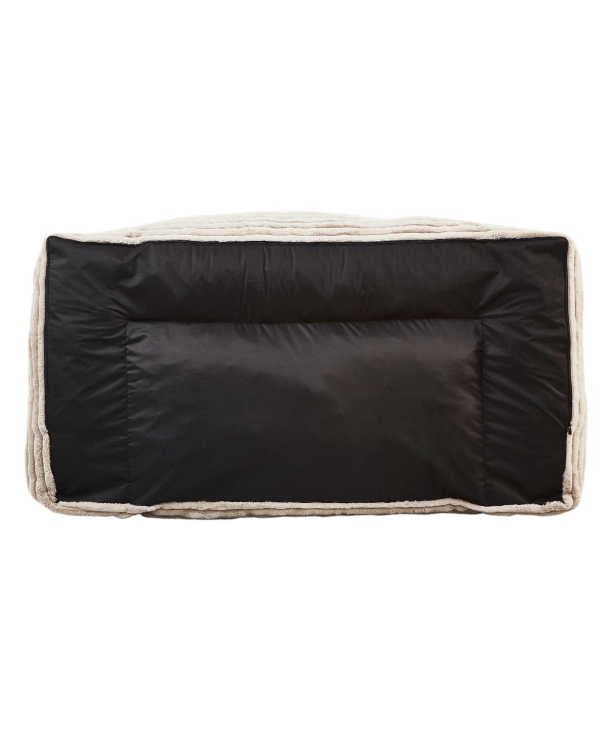 Primo International 26" Corduroy Foam Bean Bag Sofa In Brown