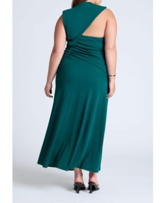 Платье с открытой спиной ELOQUII Plus Size