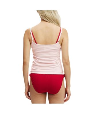 Женская удлиненная майка ИЗ джерси персикового цвета С ХЛОПКОМ НА подкладке