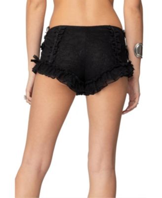 Женские микро-шорты Knox с оборками от Edikted